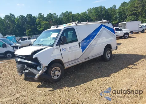 2021 Chevrolet Express Cargo Rwd 2500 Regular Wheelbase Wt из США, поврежденный, VIN 1GCWGAFP9M1233682